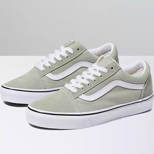 Old Skool DESERT SAGE/TRUE WHITE
